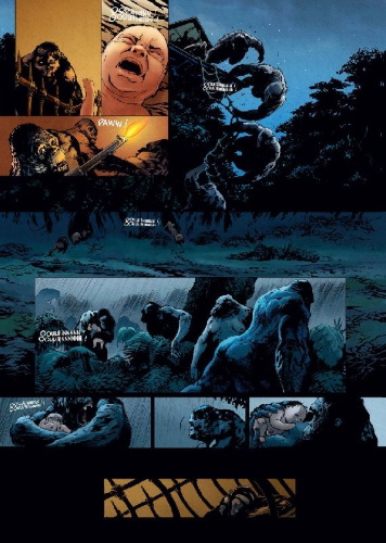 Buchcover und Innenansicht für das Buch: Tarzan (Graphic Novel)