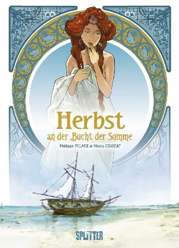 Buchcover und Innenansicht für das Buch: Herbst an der Bucht der Somme