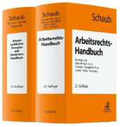 Buchcover und Innenansicht für das Buch: Arbeitsrechts-Handbuch und Arbeitsrechtliches Formular- und Verfahrenshandbuch