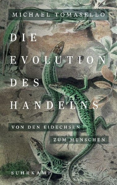 Buchcover und Innenansicht für das Buch: The Evolution of Agency. Behavioral Organization from Lizards to Humans