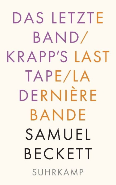 Buchcover und Innenansicht für das Buch: Krapp's Last Tape