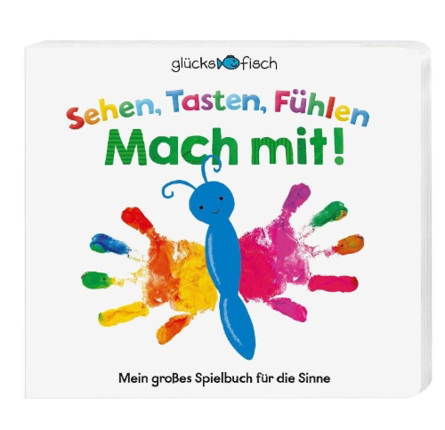 Buchcover und Innenansicht für das Buch: See, Touch, Feel: Create