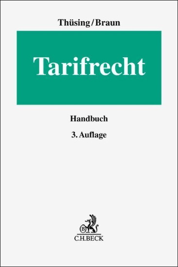 Buchcover und Innenansicht für das Buch: Tarifrecht