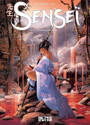 Buchcover und Innenansicht für das Buch: Senseï. Band 3