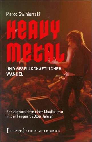 Buchcover und Innenansicht für das Buch: Heavy Metal und gesellschaftlicher Wandel