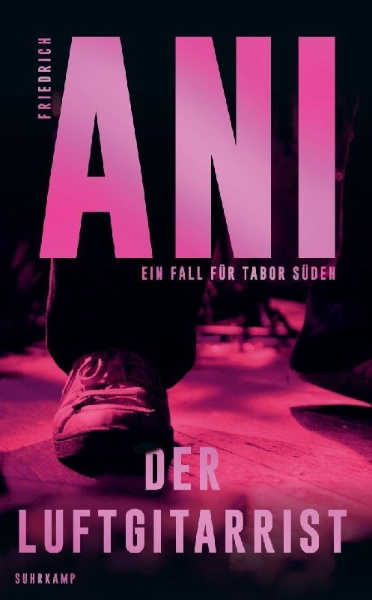 Buchcover und Innenansicht für das Buch: Der Luftgitarrist