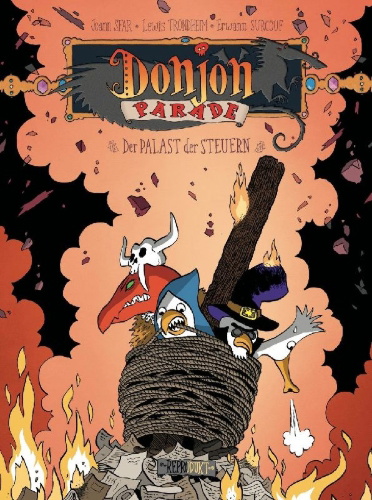 Buchcover und Innenansicht für das Buch: Donjon Parade 8