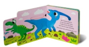Buchcover und Innenansicht für das Buch: Mein Schieb & Guck-mal-Buch: Wo sind die Dinos?