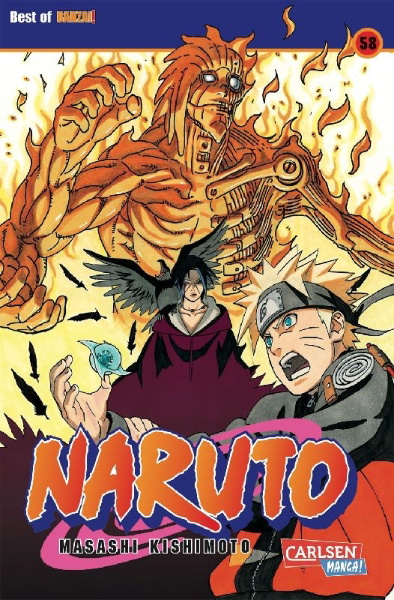 Buchcover und Innenansicht für das Buch: Naruto