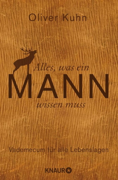 Buchcover und Innenansicht für das Buch: Alles, was ein Mann wissen muss