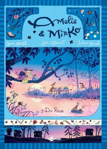 Buchcover und Innenansicht für das Buch: Armelle et Mirko 2