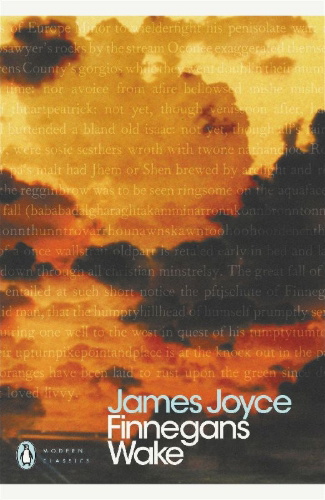 Buchcover und Innenansicht für das Buch: Finnegans Wake