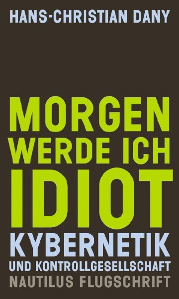 Buchcover und Innenansicht für das Buch: Morgen werde ich Idiot