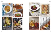 Buchcover und Innenansicht für das Buch: Vegetarische Winterküche
