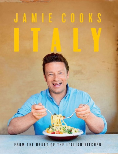 Buchcover und Innenansicht für das Buch: Jamie Cooks Italy