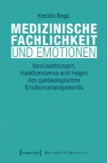 Buchcover und Innenansicht für das Buch: Medizinische Fachlichkeit und Emotionen