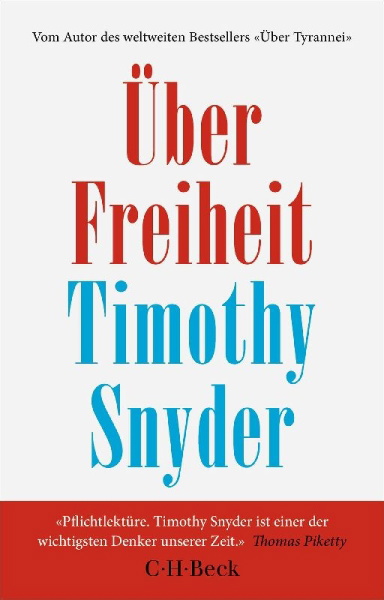Buchcover und Innenansicht für das Buch: On Freedom