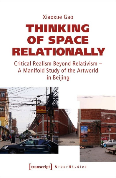 Buchcover und Innenansicht für das Buch: Thinking of Space Relationally