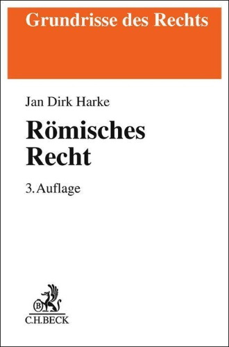 Buchcover und Innenansicht für das Buch: Römisches Recht