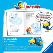 Buchcover und Innenansicht für das Buch: Leserabe 2. Lesestufe - Handy-Spuk in der Schule