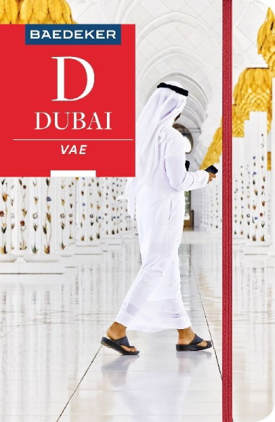 Buchcover und Innenansicht für das Buch: Baedeker Reiseführer Dubai, Vereinigte Arabische Emirate