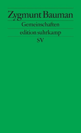 Buchcover und Innenansicht für das Buch: Community. Seeking Safety in an insecure world