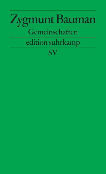 Buchcover und Innenansicht für das Buch: Community. Seeking Safety in an insecure world