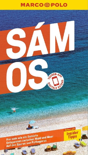 Buchcover und Innenansicht für das Buch: MARCO POLO Reiseführer Sámos