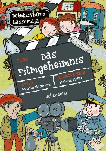 Buchcover und Innenansicht für das Buch: LasseMaja Detektivbyra - Filmmysteriet