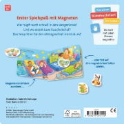 Buchcover und Innenansicht für das Buch: Mein erstes Magnetbuch - Was machen wir in der Kita?