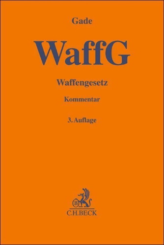 Buchcover und Innenansicht für das Buch: Waffengesetz
