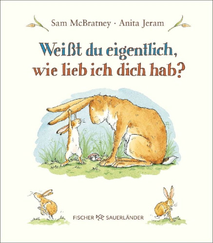 Buchcover und Innenansicht für das Buch: Guess How Much I Love You