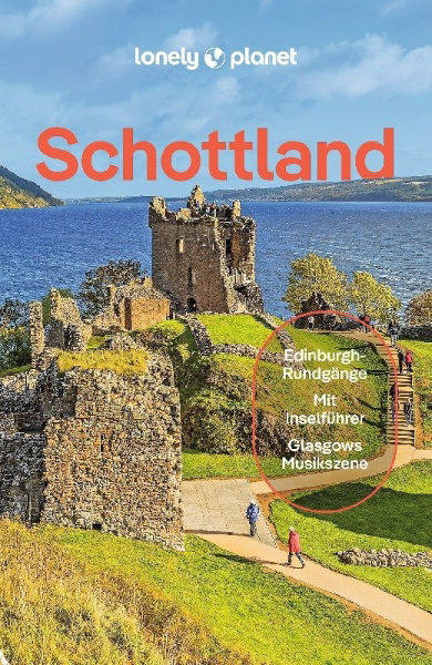 Buchcover und Innenansicht für das Buch: LONELY PLANET Reiseführer Schottland