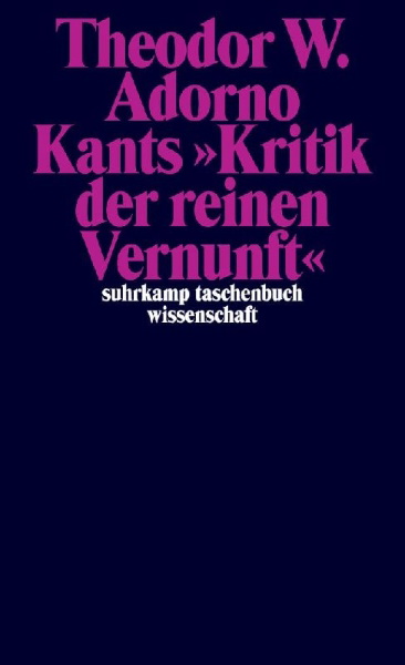 Buchcover und Innenansicht für das Buch: Kants »Kritik der reinen Vernunft« (1959) Band 4