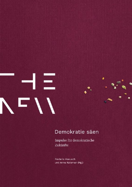 Buchcover und Innenansicht für das Buch: Demokratie säen