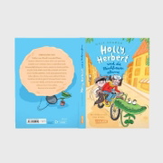 Buchcover und Innenansicht für das Buch: Holly, Herbert und die Fleischfresserpflanze