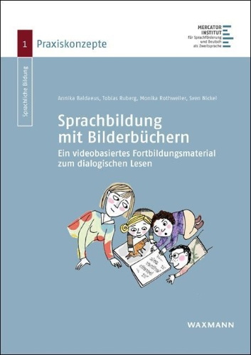 Buchcover und Innenansicht für das Buch: Sprachbildung mit Bilderbüchern