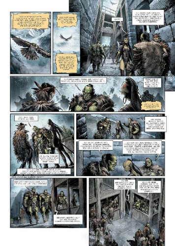 Buchcover und Innenansicht für das Buch: Orcs et Gobelins 26