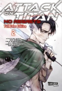 Buchcover und Innenansicht für das Buch: Attack On Titan - No Regrets Full Colour Edition 2