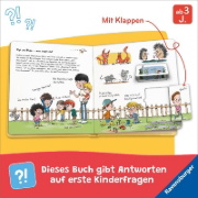 Buchcover und Innenansicht für das Buch: Und was genau ist Kacka? Antworten für neugierige Kinder