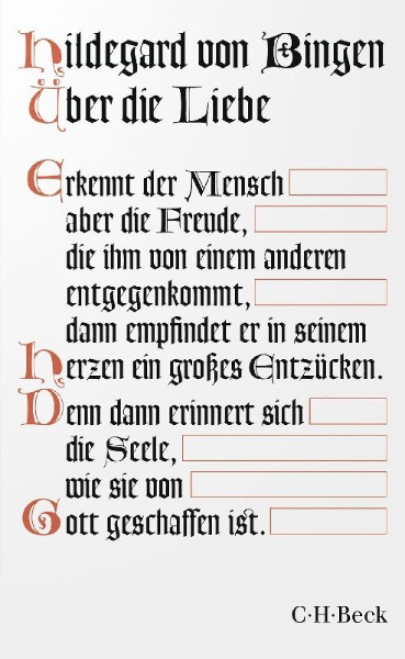 Buchcover und Innenansicht für das Buch: Über die Liebe