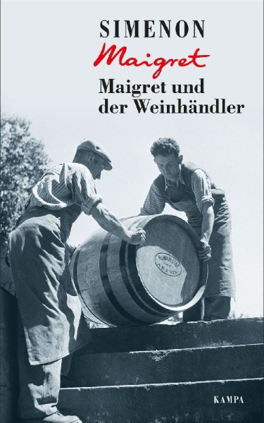 Buchcover und Innenansicht für das Buch: Maigret et le marchand de vin