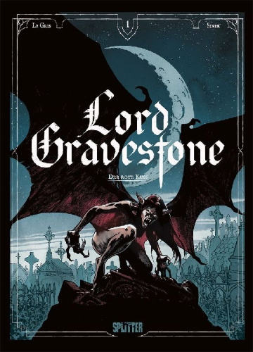 Buchcover und Innenansicht für das Buch: Lord Gravestone. Band 1