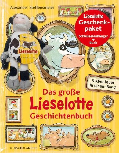 Buchcover und Innenansicht für das Buch: Das Lieselotte Geschenkpaket