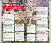 Buchcover und Innenansicht für das Buch: MARCO POLO Reiseführer Oman