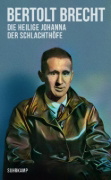 Buchcover und Innenansicht für das Buch: Die heilige Johanna der Schlachthöfe