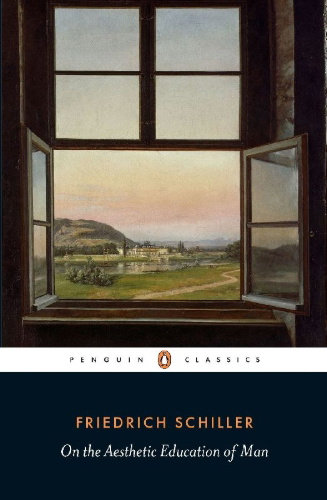 Buchcover und Innenansicht für das Buch: On the Aesthetic Education of Man