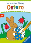Buchcover und Innenansicht für das Buch: Allererstes Malen: Ostern