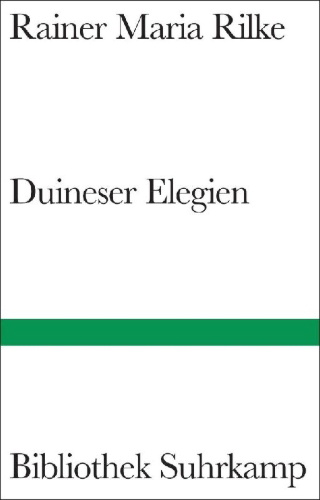Buchcover und Innenansicht für das Buch: Duineser Elegien