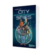 Buchcover und Innenansicht für das Buch: City Spies